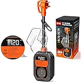 TOWTAMER 15,000J RV Surge Protector 30 Amp with LED Display, 30 Amp RV Surge Protector with Voltage Monitoring, Clear Error C