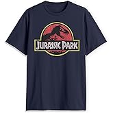Jurassic Park Mens Jurassic Park Men's Classic Movie Logo T-Shirt