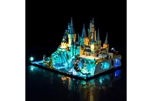 BrickBling LED Light Compatible with Lego 76419 Castle and Grounds - Not Come with Building Set (Classic Version)