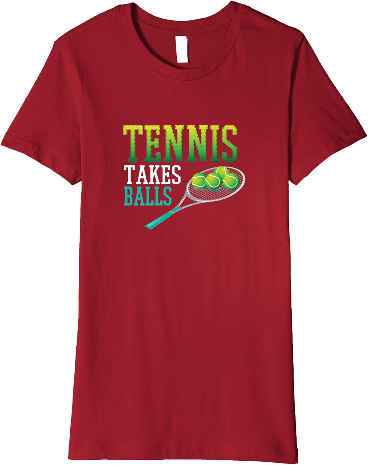 Funny Tennis Takes Balls Tshirt Tennis Player Fan Gift Tee