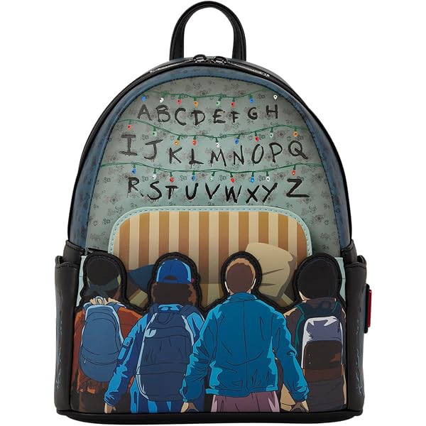 Loungefly Netflix Stranger Things Hawkins - Bolso cruzado alto