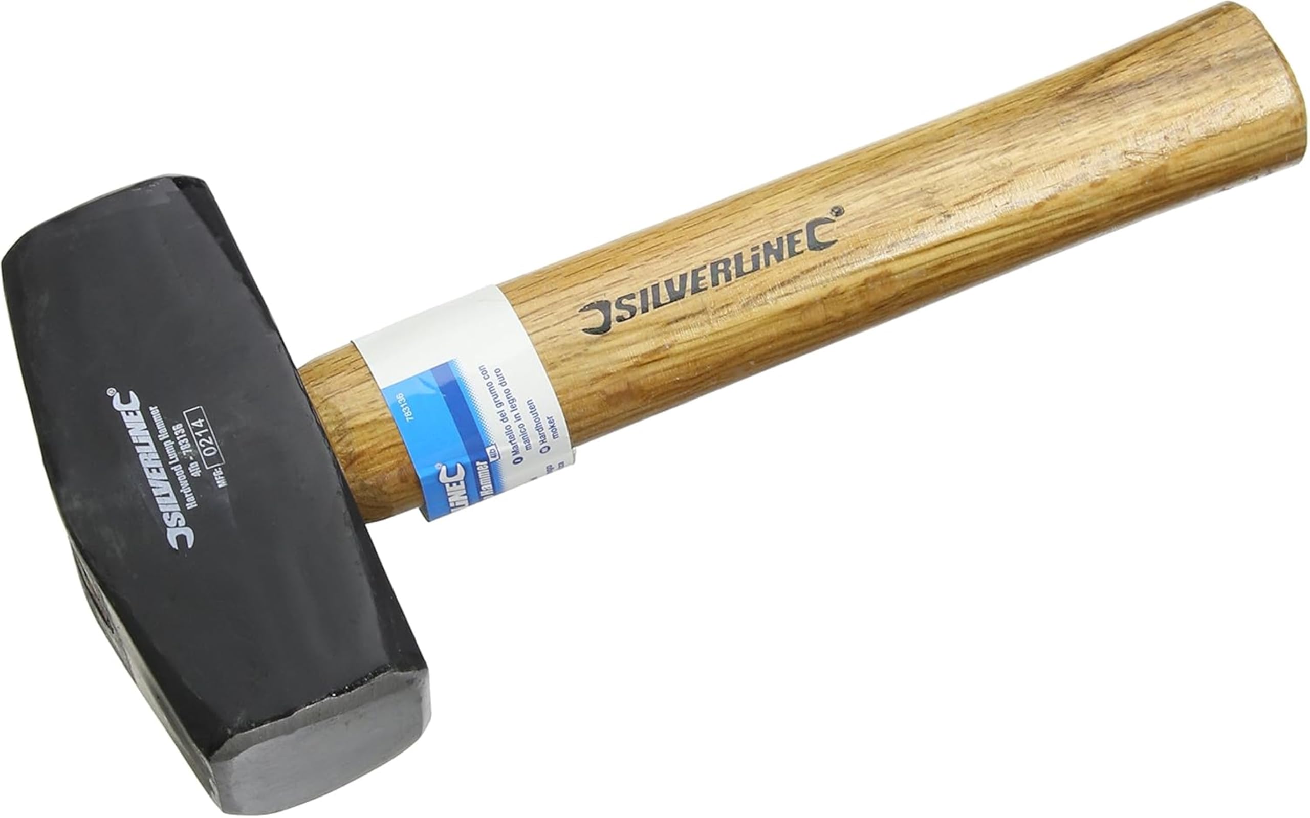 Silverline Lump Hammer Hickory 4 lb (1.81 kg) (HA62)