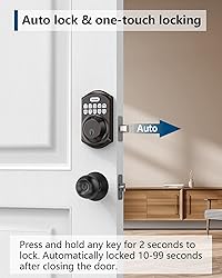 TEEHO TE001 Keyless Entry Door Lock with Keypad