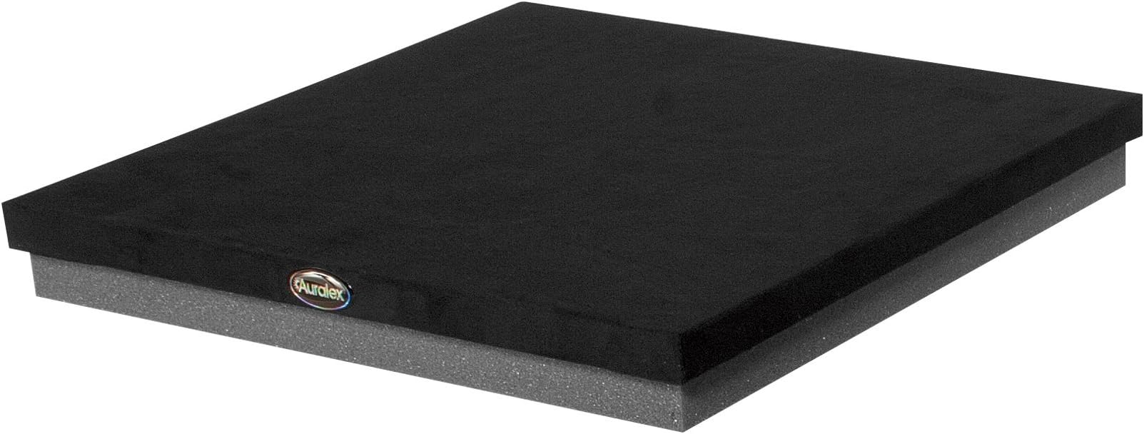 Auralex ISO Series Subwoofer Risers Isolation Platforms Subdude-II (4 Pack), Black, 1 3/4" x 15" x 15" V2