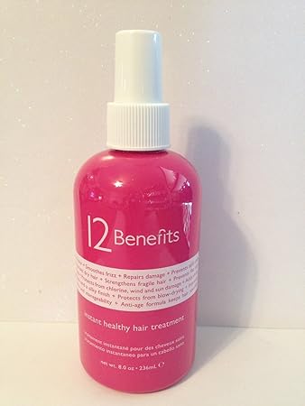 Amazon Com 12 Benefits Healthy Hair Leave In Treatment Spray 8