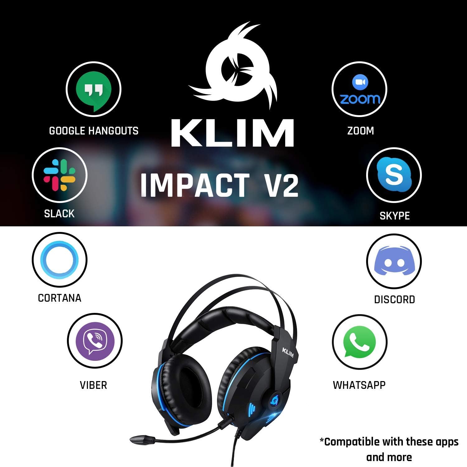 KLIM IMPACT, USB Gamer Headset, 7.1 Surround Sound + Noise Isolating - Image 5