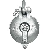 Yarding Block with Shackle &amp; Pin: 1.5, 3, 4.5 and 6 Ton Capacity (3 Ton - 4" Sheave)