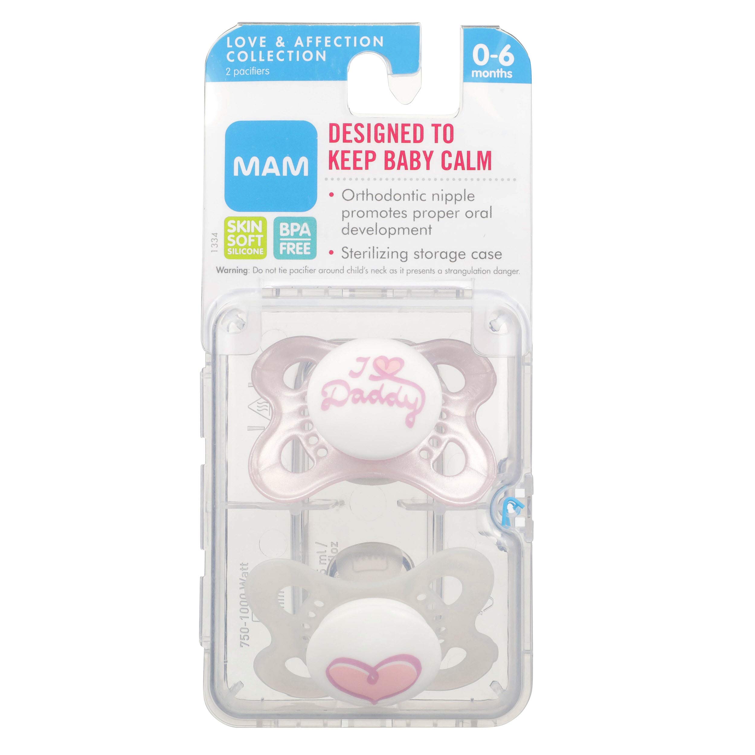 MAM Pacifiers, Baby Pacifier 06 Months, Best Pacifier for Breastfed