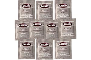 Strange Brew My-WNCV-DYMZ 10 Packs of KIV-1116 Lalvin Yeast for Winemaking, Multi