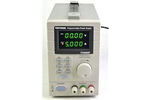 Tekpower TP3005P Programmable Linear Type Variable Regulated DC Power Supply, 0-30V at 0-5A