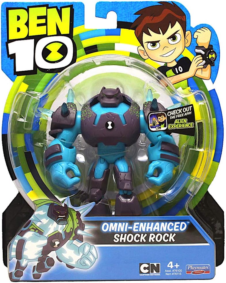 ben 10 shock rock action figure