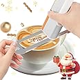 Mxmoonant Coffee Printer Handheld Portable Printpen DIY Custom Text Pattern for Bread Biscuit Cake