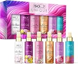 SO…? Unique Mini Mist Gift Set 6 x 50ml Vanilla Candy & More