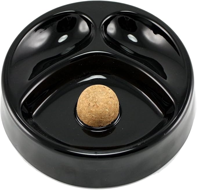Skyway Raven Tobacco Pipe Ashtray with Cork Knocker and 2