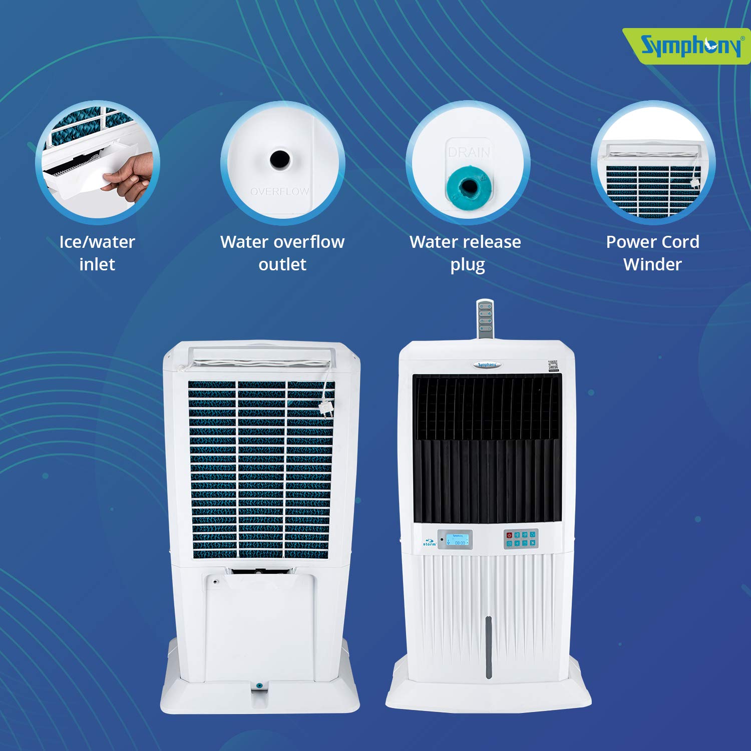 symphony air cooler storm 70i price