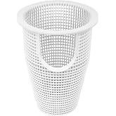 ORTVS 070387 Pool Pump Strainer Basket for Pentair Whisperflo/Intelliflo, Replacement B-199, 91110040, 310-3210 Pool Pump Skimmer Filter Basket (White)