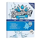 SplashProof Printer Paper - 8.5" x 11", 5 Mil