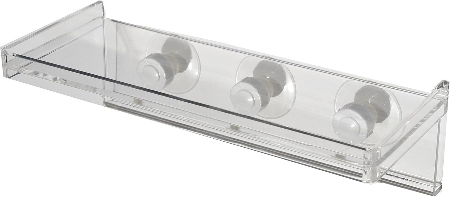 Large Window Sill Suction Cup Shelf for Plants and Window Gardens