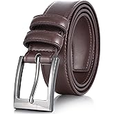 Marino’s Premium Belt Men, Genuine Leather Dress Belt for Men, Casual Mens Belt in Gift Box