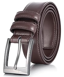 Marino’s Men Genuine Leather Dress Belt with