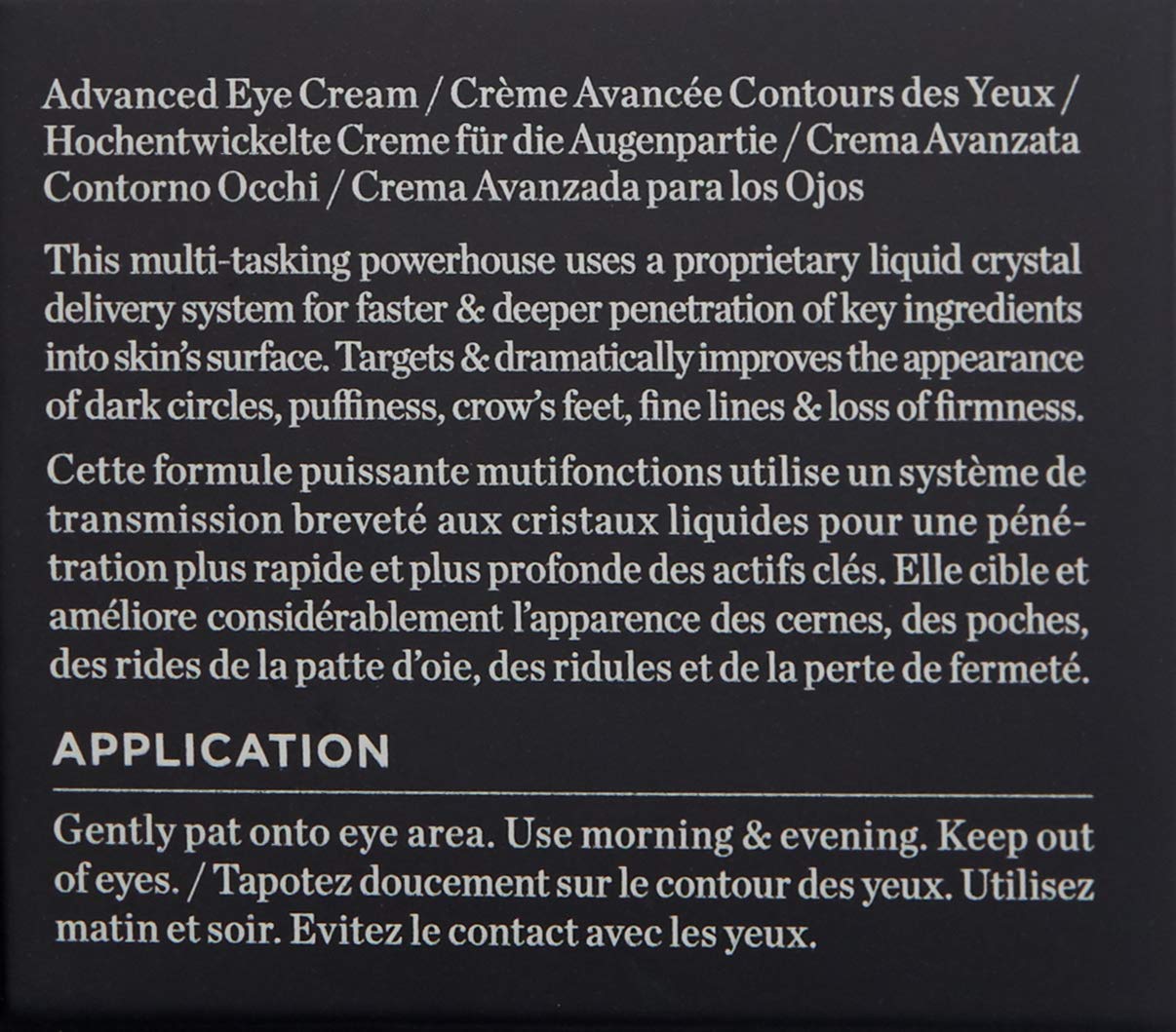 cold plasma plus  advanced eye cream