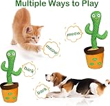 HICAS Dancing Talking Cactus Toy Repeats Songs Lights Up Volume Control Plush view 6
