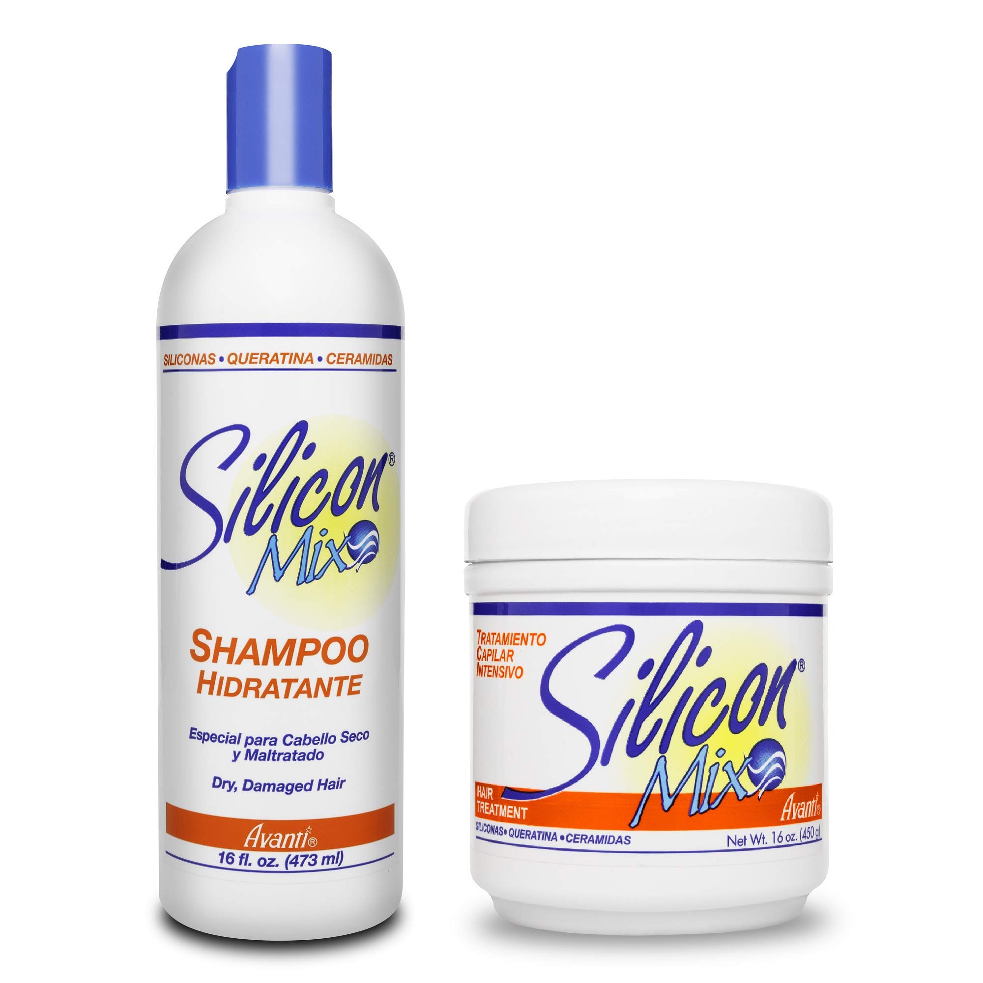 Silicon Mix Hidratante Treatment and Shampoo Combo 16 OZ