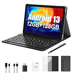 Xgody 10.1 Inch Tablet Android 13,12GB RAM+128GB