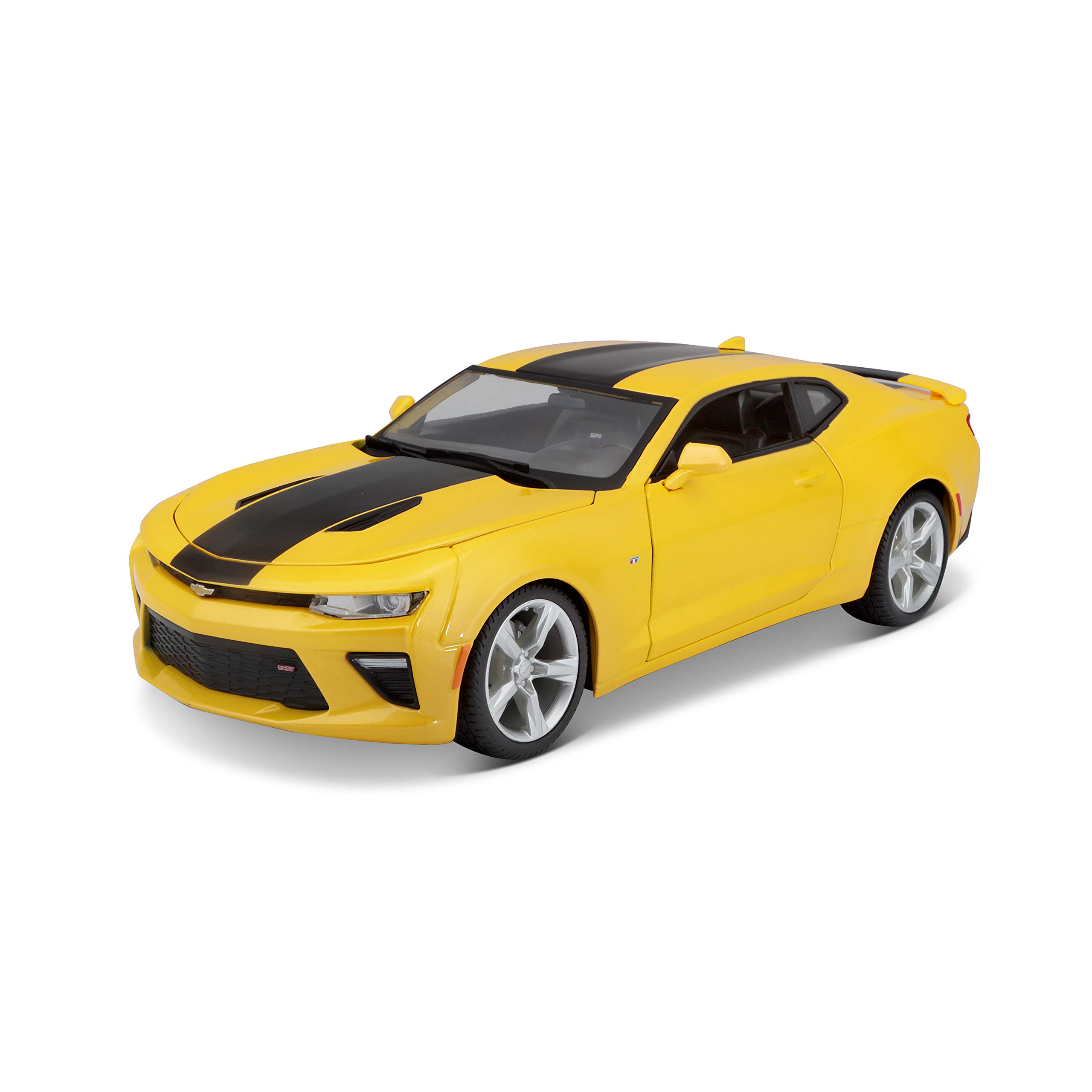 Maisto 1:18 Scale New Camaro Model Car , Yellow/Black Color