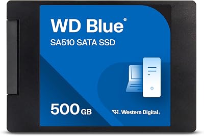 WD Blue SA510 500GB 2.5" SATA SSD Read 560MB/s Western Digital