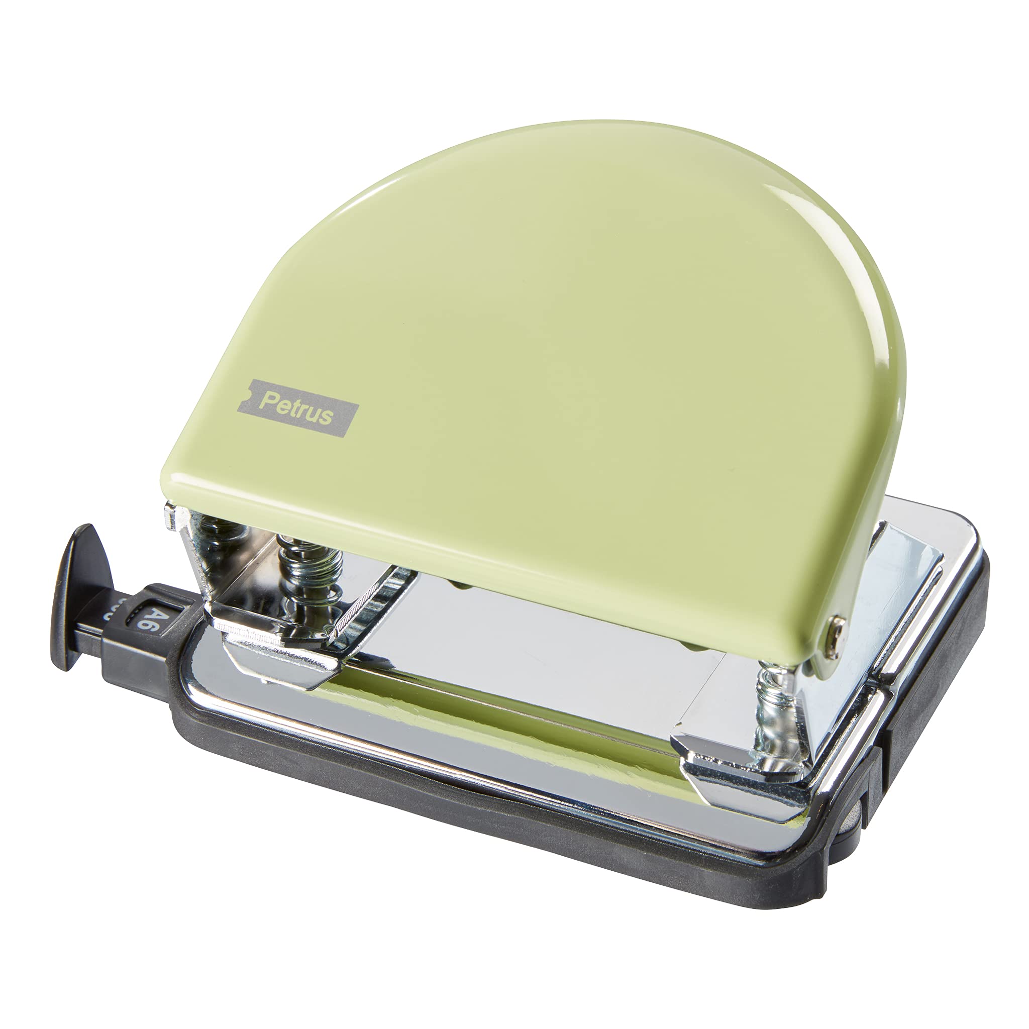 Petrus Retro 52 Classic Metal Office Hole Yellow