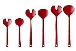 Mepal Salad Server Set Synthesis 2 pcs - Luna red