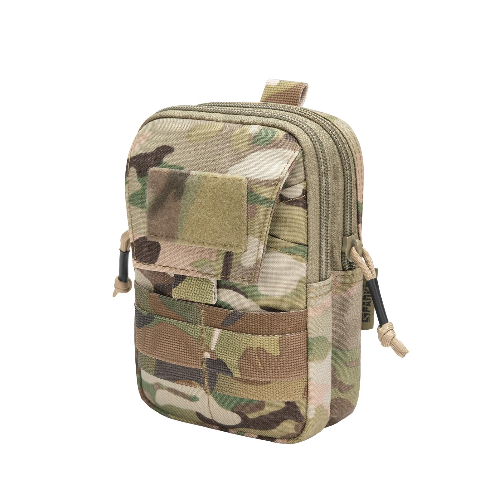 EXCELLENT ELITE SPANKER Tactical Molle Pouch EDC Pocket Organizer Tools Utility Waist Bag(Mutlicam)