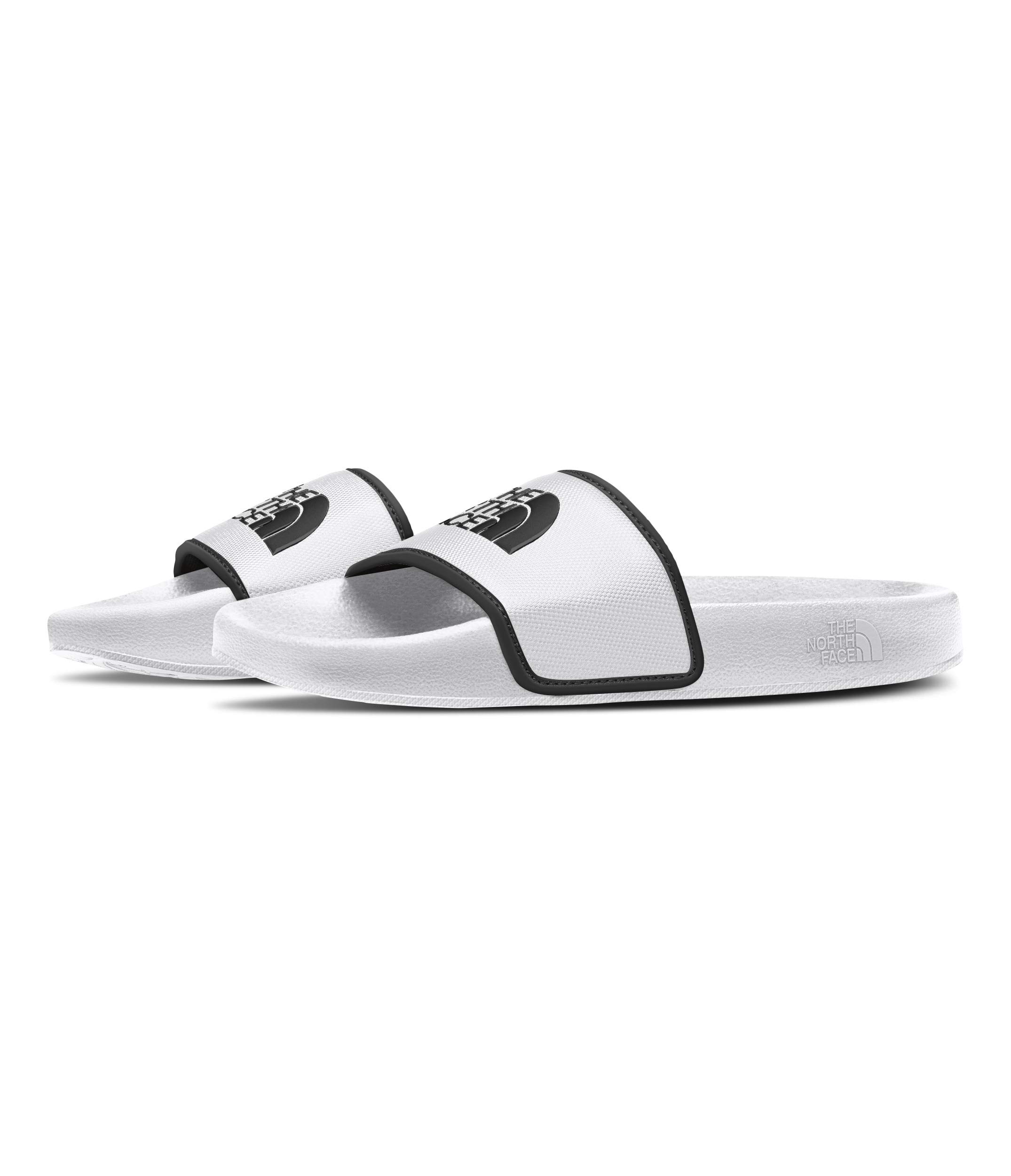 THE NORTH FACE Women's Base Camp Slide III Sandal, TNF White/TNF Black, 11 Image