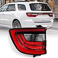 FIONE LH Outer Tail Lights Compatible with Dodge Durango 2014-2022 Rear Tail Light Brake Lamp Assembly Left Driver Side 68155949AD 68272127AA