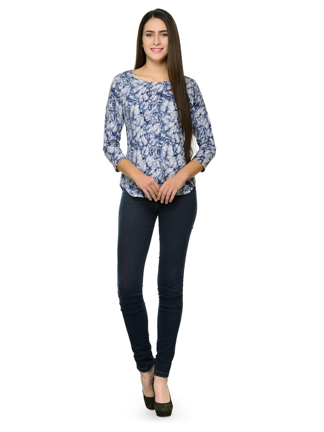 stop look slim fit women's top