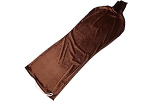 FELTECHELECTR Fashion Mannequin Velour Cover, Female Body Fabric Replacement Cloth, Coffee Velvet Half-Body Model