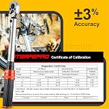 ATsafepro 14-Piece Torque Wrench Set 1-25NM 1/4" 3/8" Adapter Case view 7