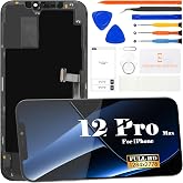 for iPhone 12 Pro Max Screen Replacement A2411 3D Touch LCD Screen Replacement A2342 LCD Display A2410 Touch Digitizer Assembly A2412 Repair Parts Kits