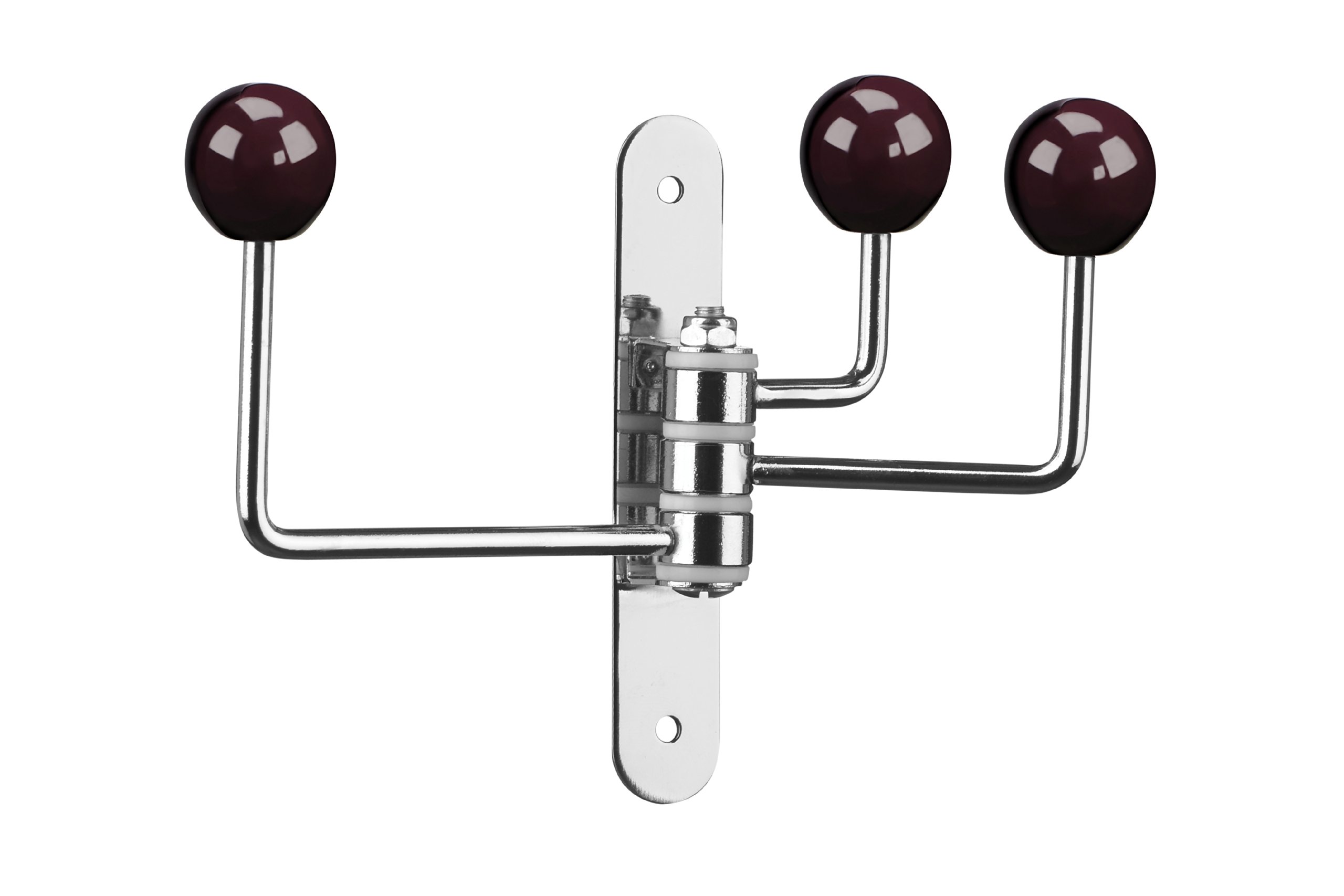 Premier Housewares 3 Hook Wall Hanger - Purple