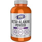NOW Foods Sports Nutrition, Beta-Alanine Pure Powder 2,000 mg, Muscular Endurance*, 500 Grams