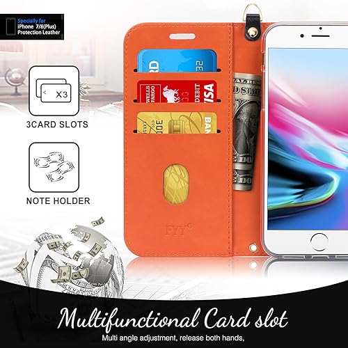 FYY for iPhone Plus Case/iPhone Plus Case, PU Leather Flip