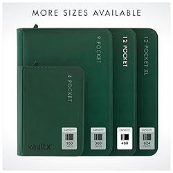 Vault X 12 Pocket Trading Card Zip Binder - 480