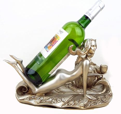 Amazon 小さなワインラックカウンタートップ ワインホルダー 家の装飾 ギフト 記念日 手作り 手描きの樹脂フィギュア 誕生日プレゼント クリスマス ワインラック ホルダー オンライン通販