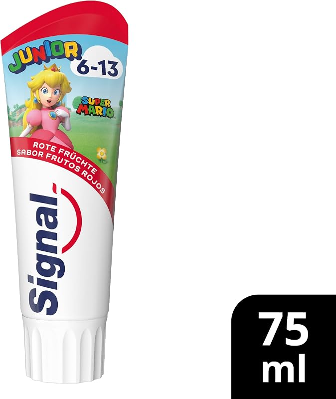 Pasta de Dientes Junior 6-13 años Sabor Frutos Rojos Para Dientes de Leche y Permanentes 75ml x1