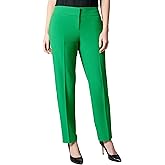 Kasper Womens Women's Flat Front Slim Pant