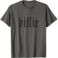 Billie Eilish US公式オンライン　ツアーTシャツ Amazon.com: Official Billie Eilish 5 Blue T-Shirt : Clothing