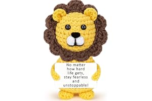 Thinking of you Get Well Soon Gifts for Men Women Positive Lion Inspirational Hospital Cancer Care Recovery Cheer up Gifts fo