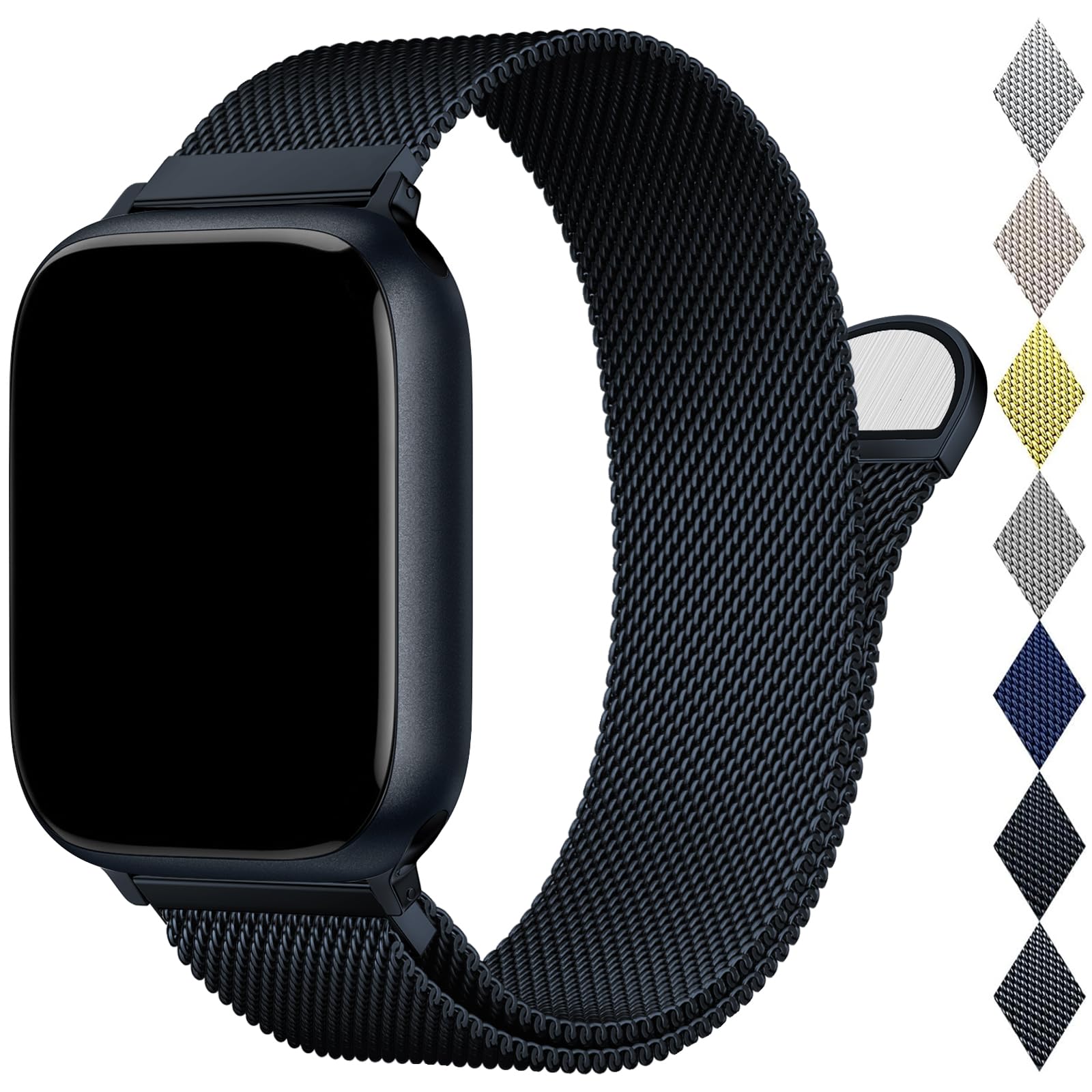Stainless Steel Milanese Loop Compatible with Apple