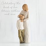 Willow Tree Mother and Son Figurine 8 Inch Hand-Painted Resin view 5